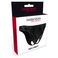 Panties Unisex Con Abertura Darkness