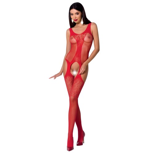 Bodystocking Rojo Passion Woman