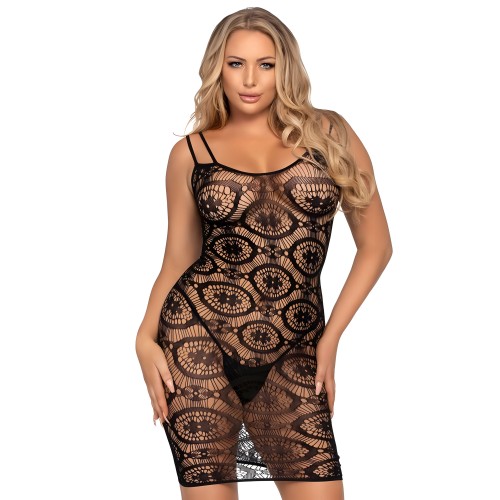 Leg Avenue Crochet Mini Dress