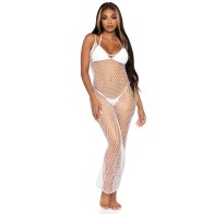 Leg Avenue Maxi Net Dress