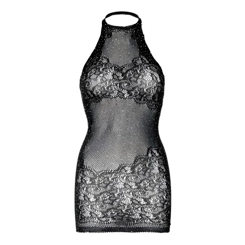 Leg Avenue - Mini Vestido Con Pedrería Talla única - Negro