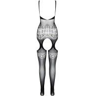 Passion Eco Collection Bodystocking Eco Bs005 White