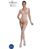 Passion Bodystocking Eco BS007 - Blanco