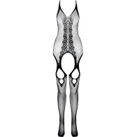 Passion Eco Collection Bodystocking Eco Bs013 Black