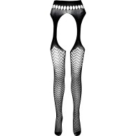 Passion Eco Collection Bodystocking Eco S002 White