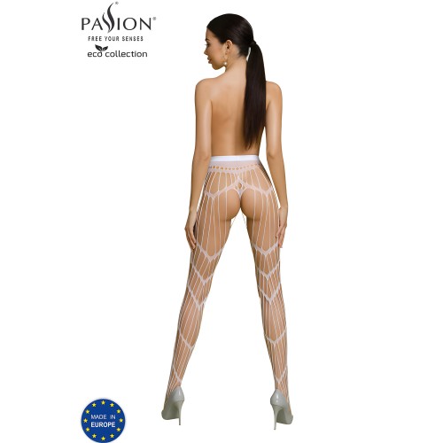 Bodystocking Eco Collection S006 Blanco