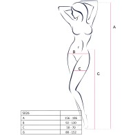 Medias con Liguero Rojo Passion