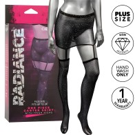 Calexotics Radiance Plus Size Garter Skirt