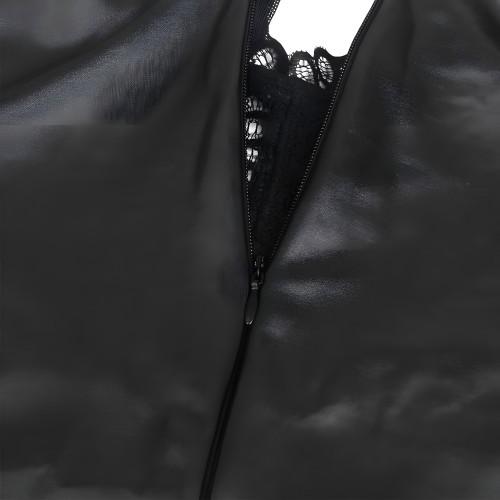 Subblime Sexy Leather Dress - Seduction and Elegance