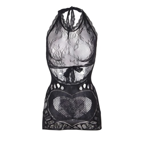 Subblime - 952075 Vestido Corto De Rejilla Con Espalda Descubierta Y Detall