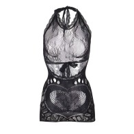 Subblime - 952075 Short Mesh Dress with Open Back