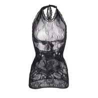 Subblime - 952075 Short Mesh Dress with Open Back