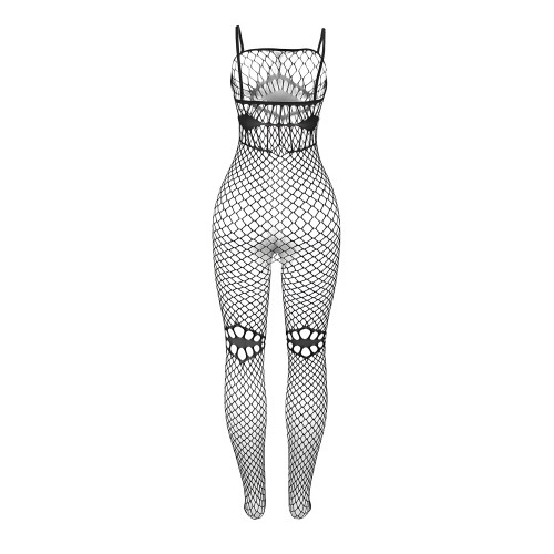 Subblime Fishnet Bodystocking with Chest and Belly Detail