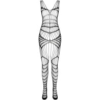 Bodystocking Passion Bs 102 - Elegante Negro