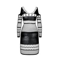 Passion BS 105 Red Bodystocking