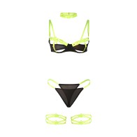 Subblime Green Lingerie Set