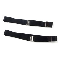 Subblime Adjustable Black Garters