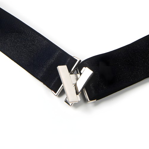 Subblime Adjustable Black Garters