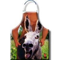 Diablo Picante Delantal Burro