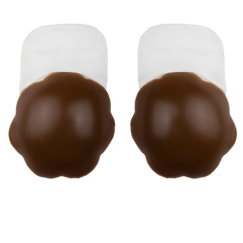 Bye-bra - Elevador Pecho Push-up Silicona Marrón Talla M