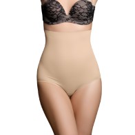 Bye-bra - Faja Sin Costuras Estilo Panties Beige Talla S
