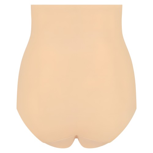 Bye-bra - Faja Sin Costuras Estilo Panties Beige Talla S