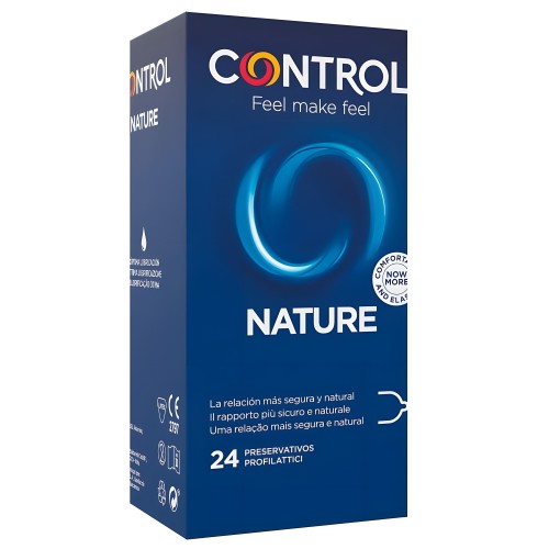 Control Adapta Nature Preservativos - 24 Unidades para Tranquilidad