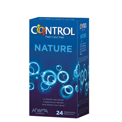 Control Adapta Nature Condoms - 24 Pack for Peace of Mind