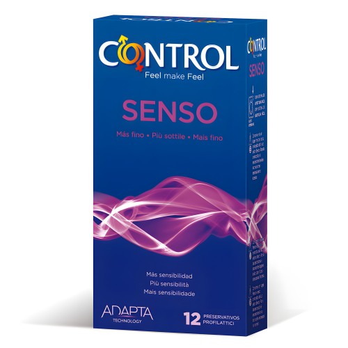 Control - Adapta Senso Preservativos 12 Unidades