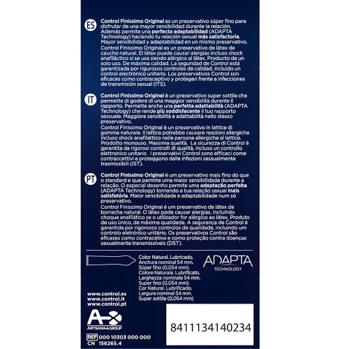 Control - Finissimo Preservativos