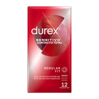 Durex Sensitive Total Contact 12 Pack