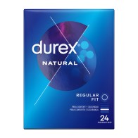Durex Natural Plus Condoms 24 Pack