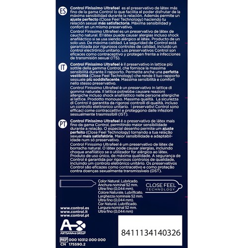 Control Adapta Finissimo Ultrafeel 10 Uds