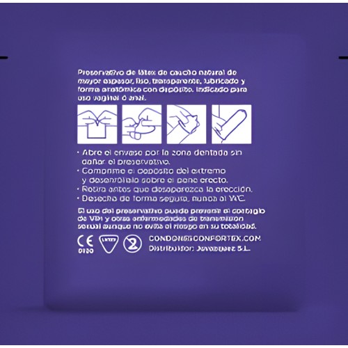 Confortex Preservativo Nature Forte 144 Unidades