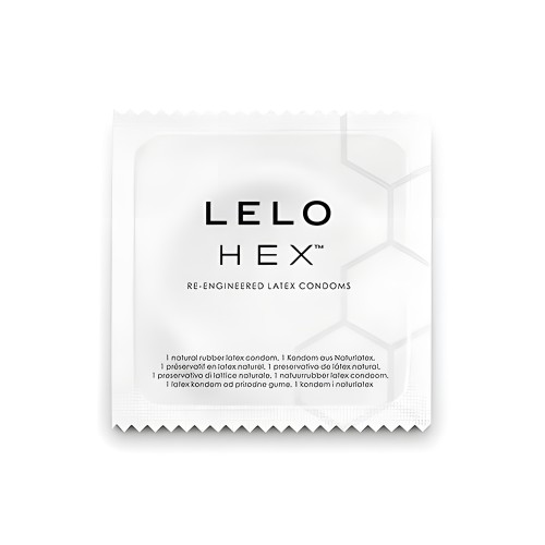 Hex Condom Box 12 Pcs - Lelo