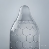 Hex Condom Box 12 Pcs - Lelo