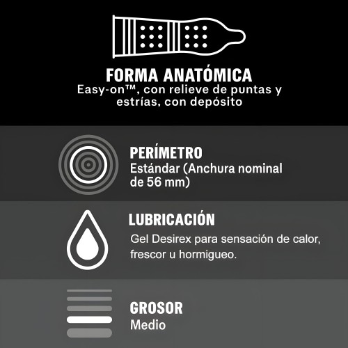 Durex - Intense Orgasmic 12 Unidades