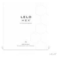 Hex Condom Box 36 Units - Lelo