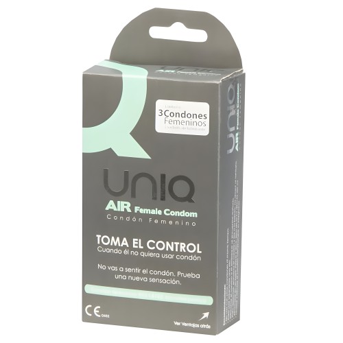 Uniq Air Female Condom Latex-Free 3 Units