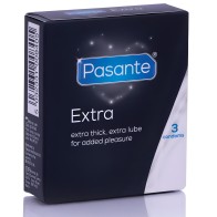 - Extra Preservativo Extra Gruesos 3 Unidades