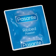 Pasante Ribbed Passion Condoms