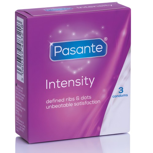Pasante Ribs & Dots Intensity Condoms