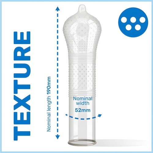 Ribs & Dots Intensity Condoms - Pasante