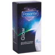 Pasante Glow in the Dark Condoms 12 Pack