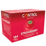 Control Strawberry Adapta Condoms 144 Units