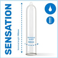 Pasante Sensitive Feel Condoms Pack 144 Units