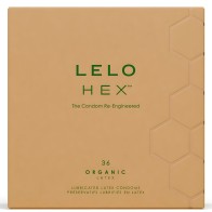 Condones Orgánicos LELO HEX - Caja de 36