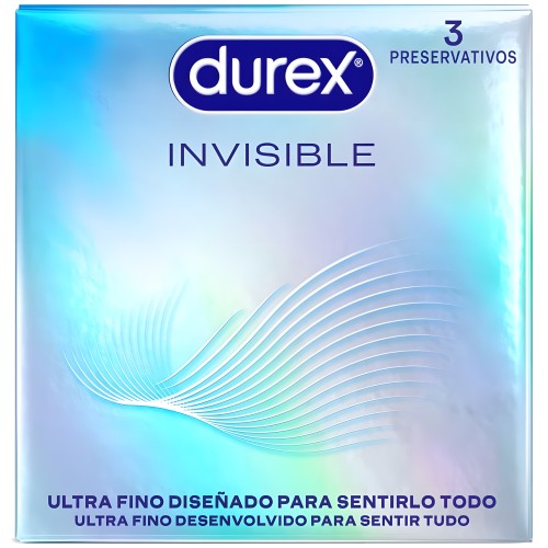 Durex Invisible Ultra Thin - 3 Pack