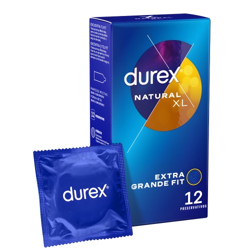 Durex - Natural Xl 12 Unidades