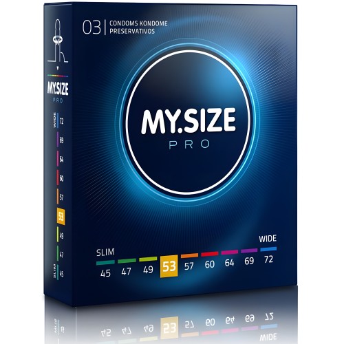 My Size Pro Condoms 53mm 3 Units